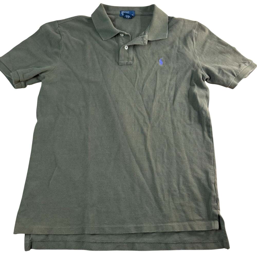 Polo by Ralph Lauren Green Cotton Short Sleeve Polo Shirt Boys XL 18-20